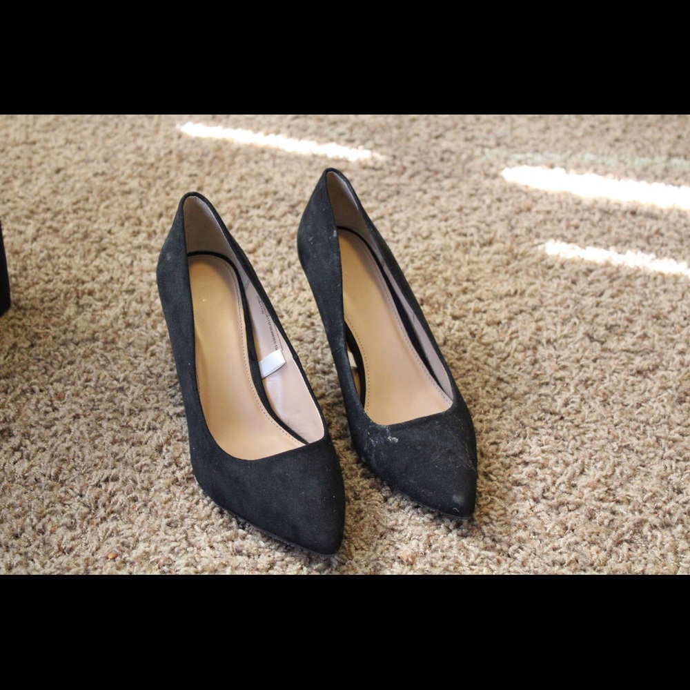 Black heels